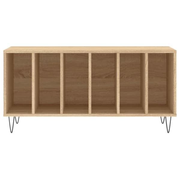 vinylskab 100x38x48 cm konstrueret træ sonoma-eg