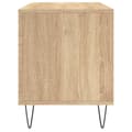 Miniatyrbillede 5 af 9: vinylskab 100x38x48 cm konstrueret træ sonoma-eg
