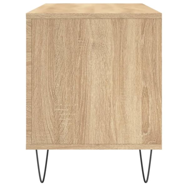 vinylskab 100x38x48 cm konstrueret træ sonoma-eg