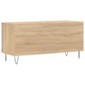 Miniatyrbillede 6 af 9: vinylskab 100x38x48 cm konstrueret træ sonoma-eg
