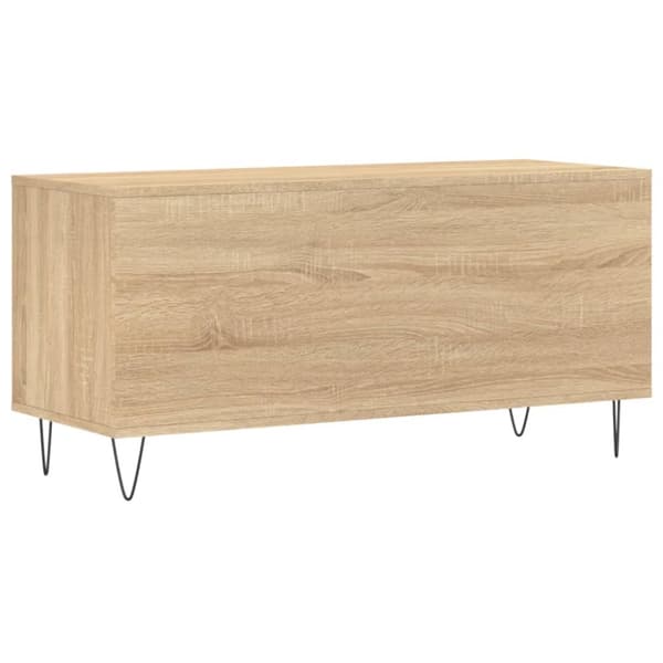 vinylskab 100x38x48 cm konstrueret træ sonoma-eg