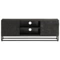 Miniatyrbillede 3 af 9: tv-bord 110x30x40 cm massivt mangotræ og jern sort
