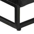 Miniatyrbillede 8 af 9: tv-bord 110x30x40 cm massivt mangotræ og jern sort