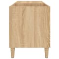 Pikkukuva 7 / 9: vidaXL LP-levyjen säilytyskaappi Sonoma-tammi 84,5x38x48 cm puu -  Medialaitekaapit & -telineet