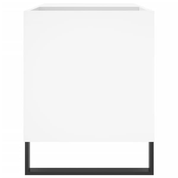 vidaXL Stereobänk vit 85x38x48 cm konstruerat trä - Medieförvaring