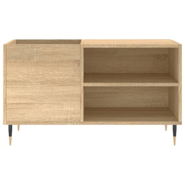 vidaXL vinylskab 85x38x48 cm konstrueret træ sonoma-eg -  Medieopbevaring