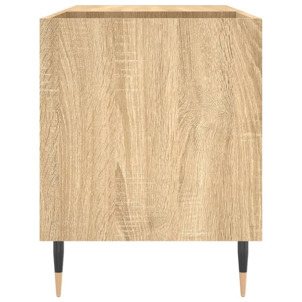 vidaXL vinylskab 85x38x48 cm konstrueret træ sonoma-eg -  Medieopbevaring