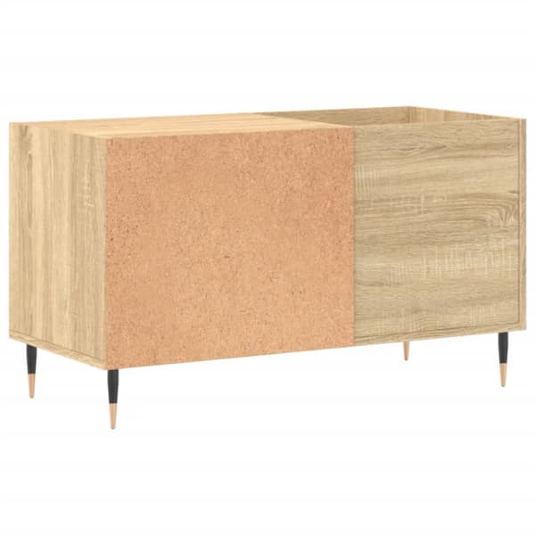 vidaXL vinylskab 85x38x48 cm konstrueret træ sonoma-eg -  Medieopbevaring