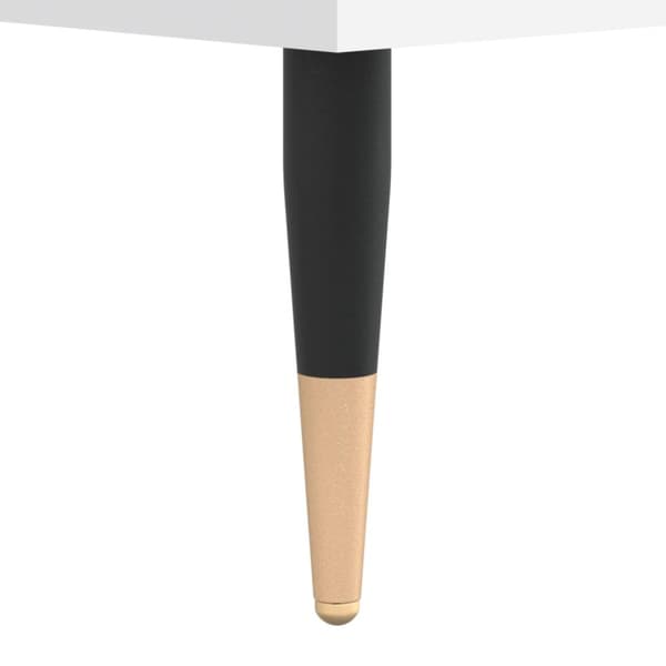vidaXL Stereobänk vit 100x38x48 cm konstruerat trä -  Medieförvaring