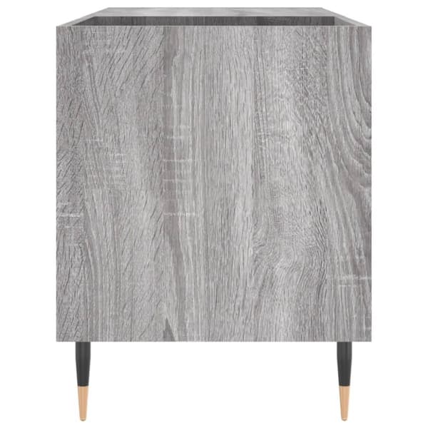 vidaXL Stereobänk grå sonoma 85x38x48 cm konstruerat trä - Medieförvaring