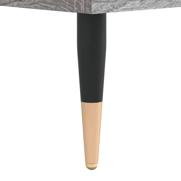 vidaXL Stereobänk grå sonoma 85x38x48 cm konstruerat trä - Medieförvaring