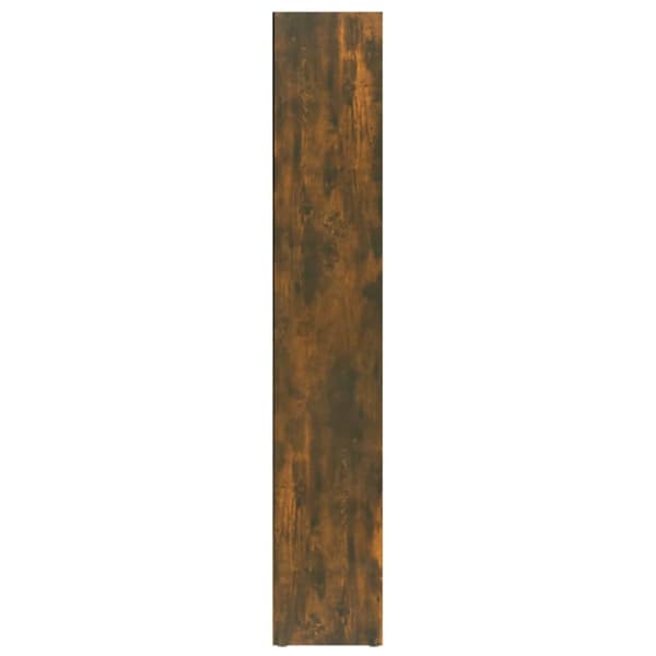 vidaXL cd-reoler 2 stk. 21x16x93,5 cm konstrueret træ røget egetræ - Medieopbevaring