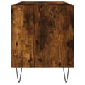 Miniatyrbillede 6 af 10: The Living Store vinylskab 85x38x48 cm konstrueret træ røget sonoma-eg -  Medieopbevaring