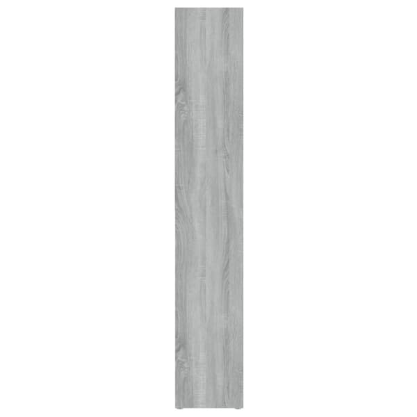 Medieförvaring - Living CD-hyllor 2 st grå sonoma 21x16x93,5 cm konstruerat trä