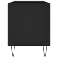 Pikkukuva 6 / 10: Medialaitekaapit & -telineet - Living LP-levyjen säilytyskaappi musta 85x38x48 cm tekninen puu