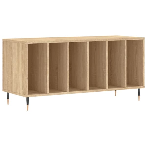 Medieförvaring - Living Stereobänk sonoma-ek 100x38x48 cm konstruerat trä