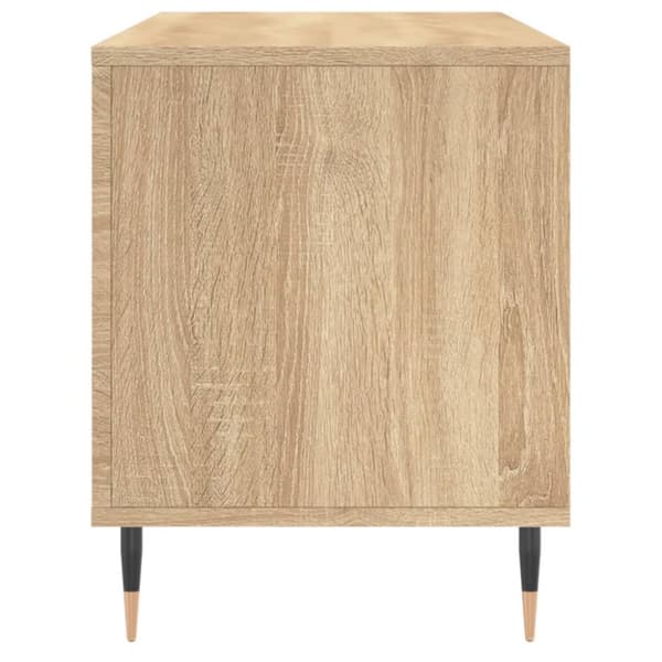 Medieförvaring - Living Stereobänk sonoma-ek 100x38x48 cm konstruerat trä
