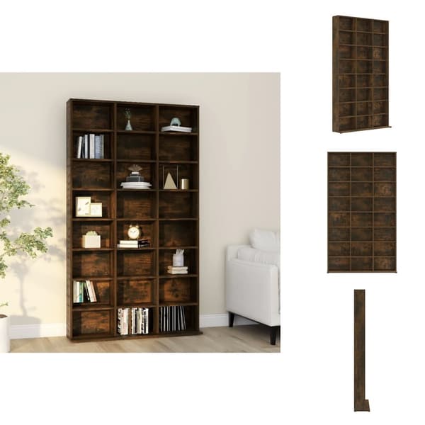 Medialaitekaapit & -telineet - Living Kirjahylly savutammi 102x23x177,5 cm tekninen puu