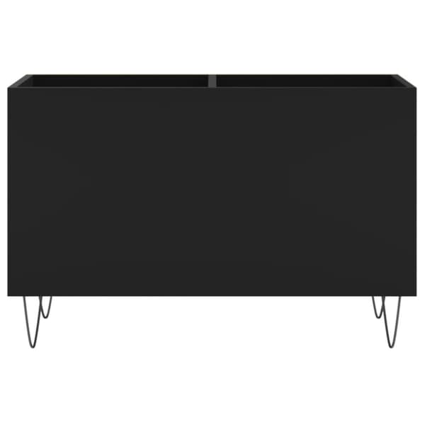 Medieförvaring - Living Stereobänk svart 74,5x38x48 cm konstruerat trä