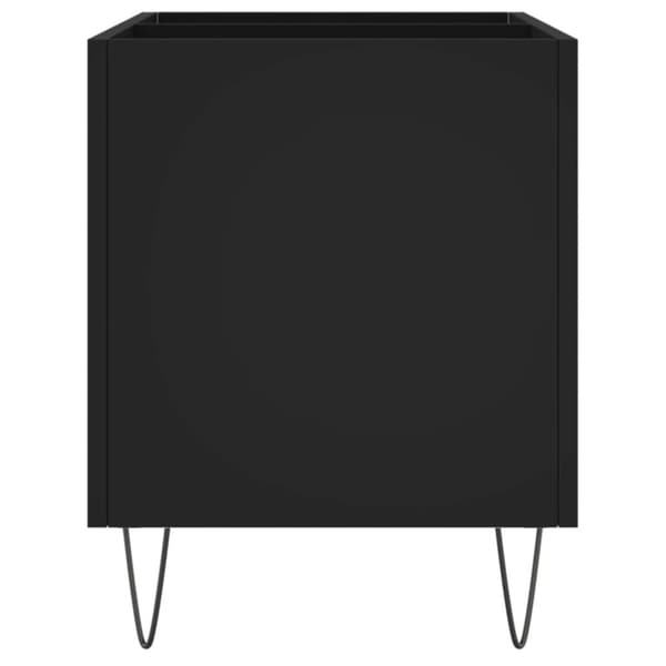 Medieförvaring - Living Stereobänk svart 74,5x38x48 cm konstruerat trä
