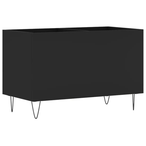Medieförvaring - Living Stereobänk svart 74,5x38x48 cm konstruerat trä