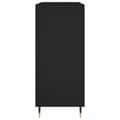 Miniatyrbillede 6 af 11: Medieopbevaring - Living vinylskab 84,5x38x89 cm konstrueret træ sort
