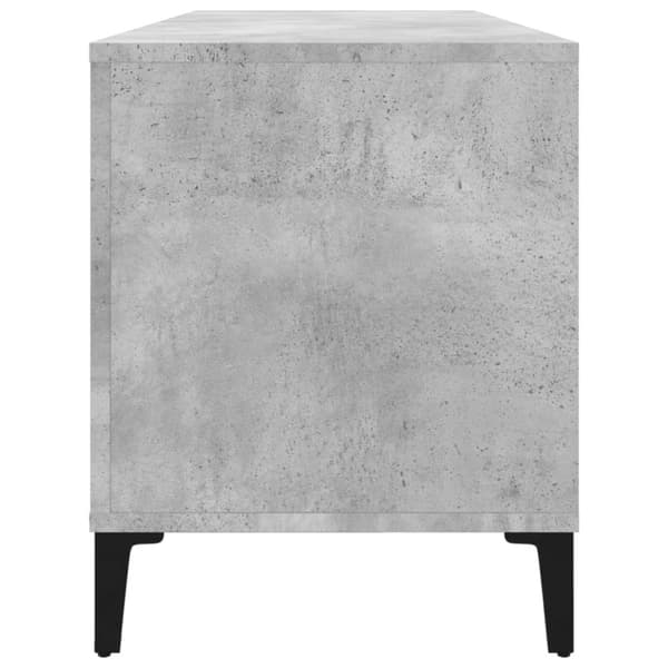 Medieförvaring - Living Stereobänk betonggrå 100x38x48 cm konstruerat trä