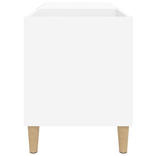 Medieförvaring - Living Stereobänk vit 84,5x38x48 cm konstruerat trä