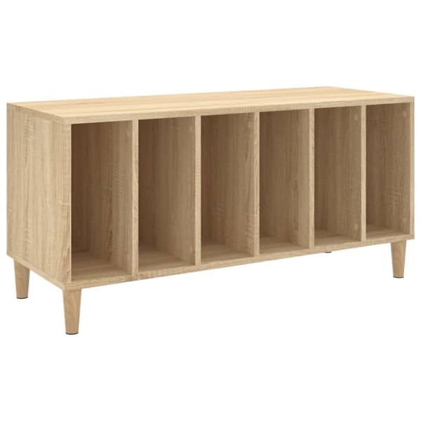 Medieförvaring - Living Stereobänk sonoma-ek 100x38x48 cm konstruerat trä