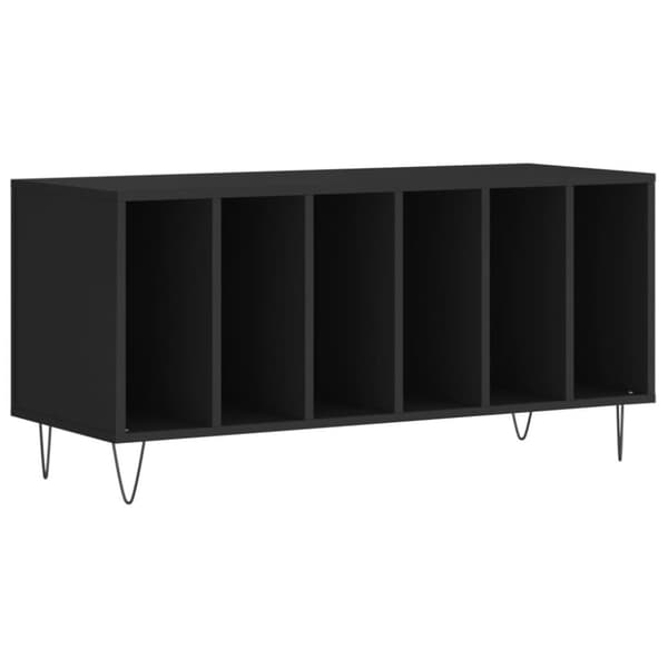 Medieförvaring - Living Stereobänk svart 100x38x48 cm konstruerat trä