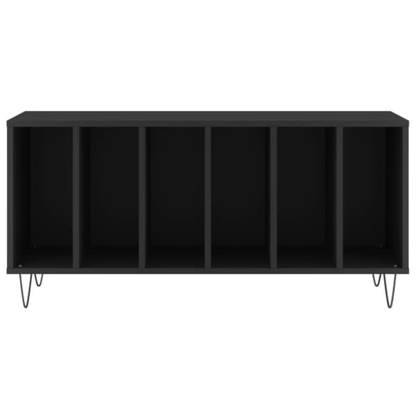 Medieförvaring - Living Stereobänk svart 100x38x48 cm konstruerat trä