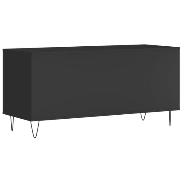 Medieförvaring - Living Stereobänk svart 100x38x48 cm konstruerat trä
