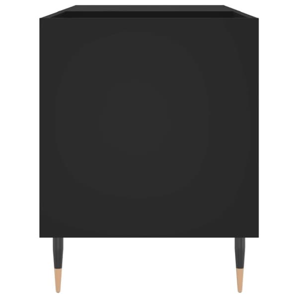 Medieförvaring - Living Stereobänk svart 85x38x48 cm konstruerat trä