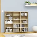 Miniatyrbillede 2 af 8: Cd-reol 102x23x89,5 cm konstrueret træ sonoma-eg - Cd-skab - Cd-skabe - Home & Living