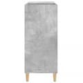 Pikkukuva 7 / 11: LP-levyjen säilytyskaappi betoninharmaa 84,5x38x89 cm puu - Vinyylilevyjen Säilytys - LP-levyjen Säilytys - Home & Living