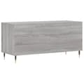 Pikkukuva 7 / 10: LP-levyjen säilytyskaappi harmaa Sonoma 100x38x48 cm puu - Levykaappi - Levykaapit - Home & Living