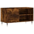 Pikkukuva 3 / 10: LP-levyjen säilytyskaappi savutammi 85x38x48 cm tekninen puu - Levykaappi - Levykaapit - Home & Living
