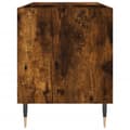 Pikkukuva 6 / 10: LP-levyjen säilytyskaappi savutammi 85x38x48 cm tekninen puu - Levykaappi - Levykaapit - Home & Living