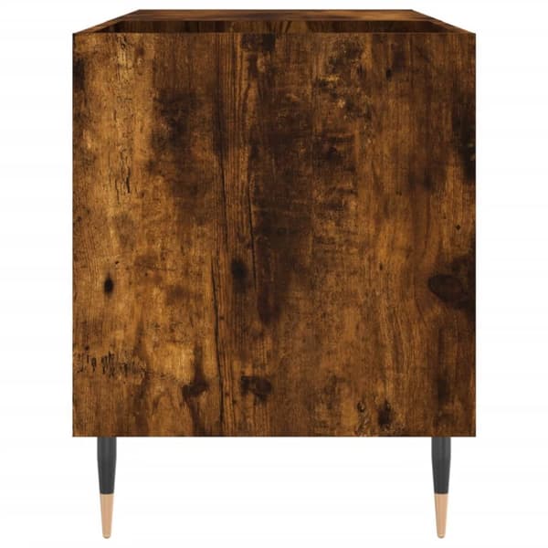 vinylskab 85x38x48 cm konstrueret træ røget sonoma-eg