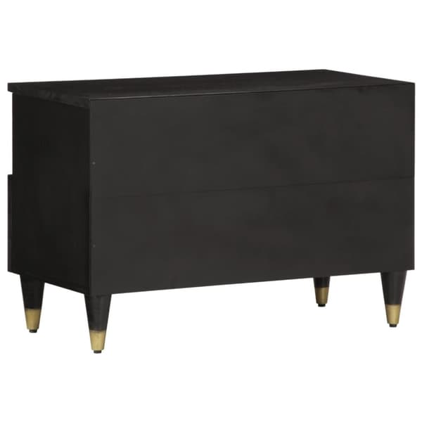 vidaXL Tv-bänk 70x33x46 cm massivt mangoträ