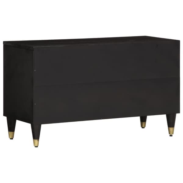 vidaXL TV-benk 80x31,5x46 cm heltre mango