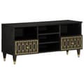 Miniatyrbilde 1 av 10: vidaXL TV-benk 100x33x46 cm heltre mango