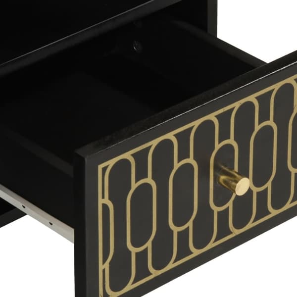 vidaXL TV-taso 100x33x46 cm täysi mangopuu
