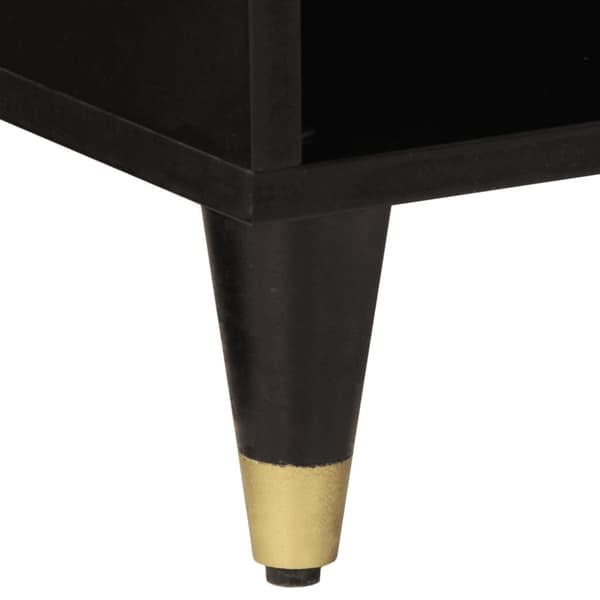 vidaXL Sideskap 80x33x75 cm heltre mango