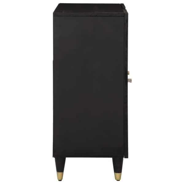 vidaXL skab 90x33x75 cm massivt mangotræ