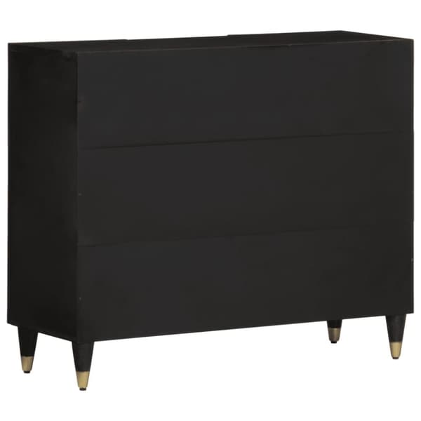 vidaXL skab 90x33x75 cm massivt mangotræ