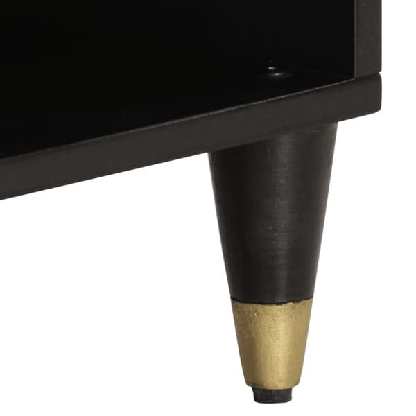 vidaXL TV-benk 100x33x46 cm heltre mango