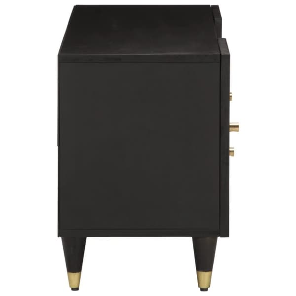 vidaXL tv-bord 105x33x46cm massivt mangotræ