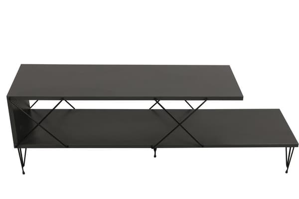 Chic Home Elmo TV-taso 120x30xK40 cm, harmaa