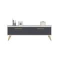 Pikkukuva 4 / 6: Chic Home Milena TV-taso 120 cm, valkoinen/antrasiitti